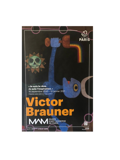 Victor Brauner original exhibition poster