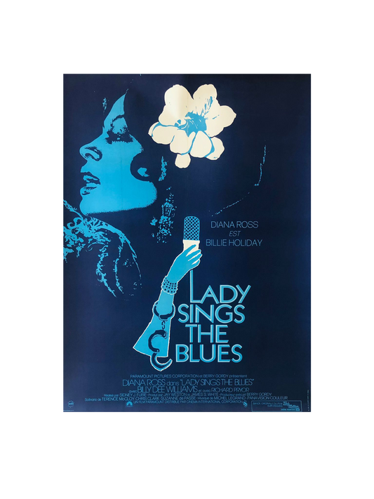 Lady Sings the Blues Original Diana Ross and Billie Holiday poster