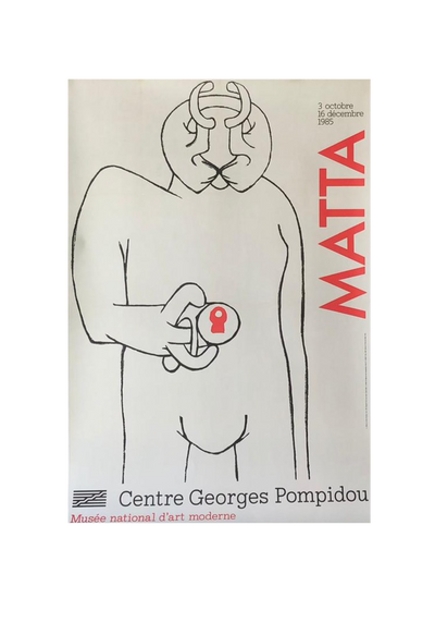 Matta, Centre Georges Pompidou