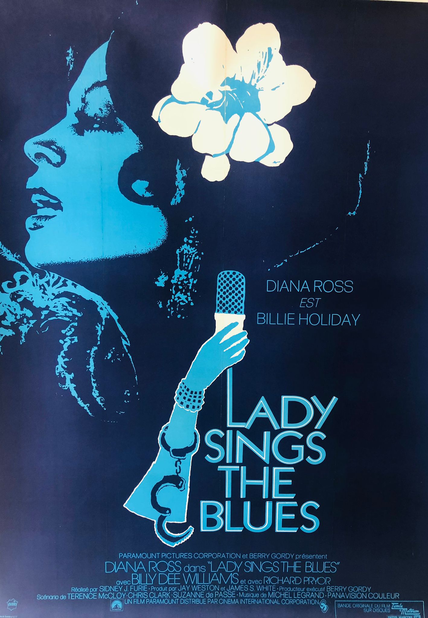Lady Sings the Blues Original Diana Ross and Billie Holiday poster
