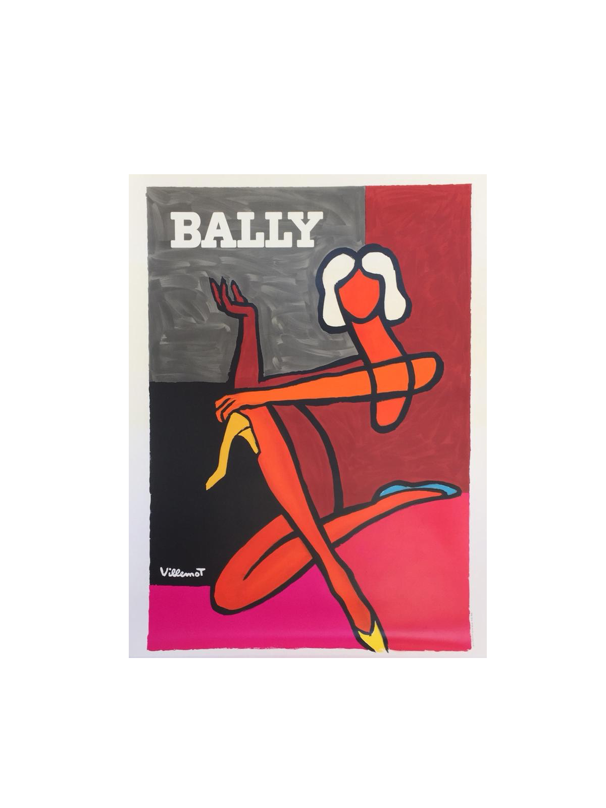 Bally Pink by Bernard Villemot