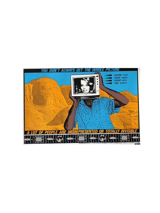 'You Don't Always Get the Whole Picture' Campaign Poster by Jayne Amble