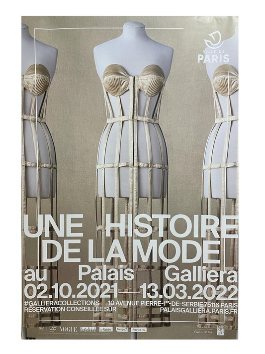 A History of Fashion Exhibition Poster