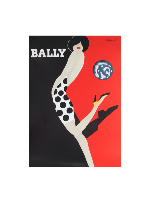 Bally Kick by Bernard Villemot