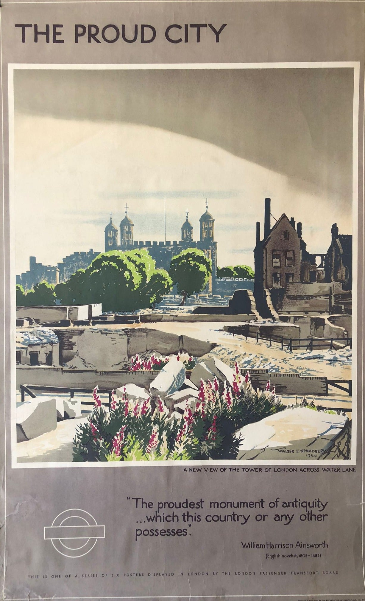 'The Proud City' London Tourism by Spradbery