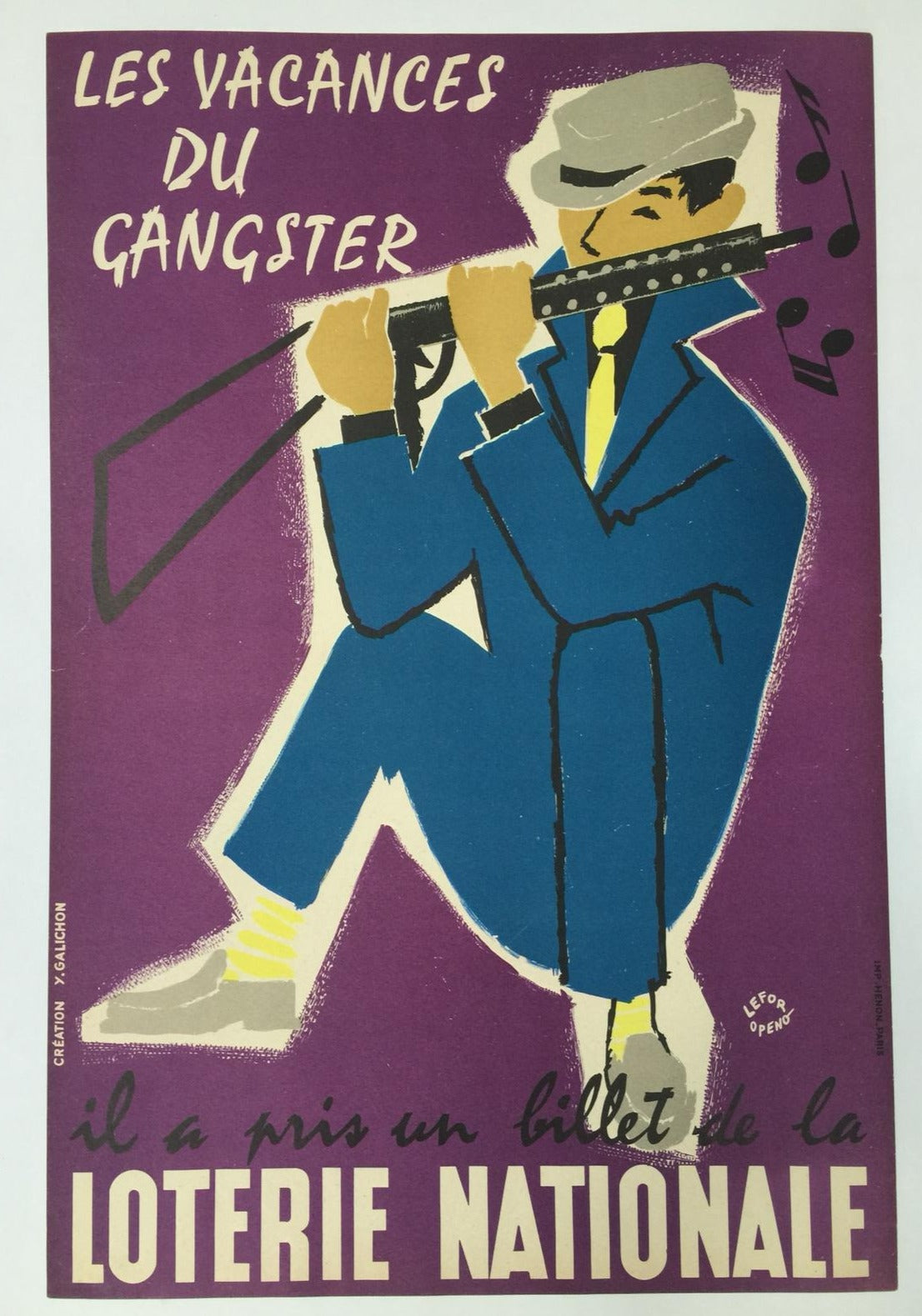 Loterie Nationale: Gangsters Vacation by Lefor Openo