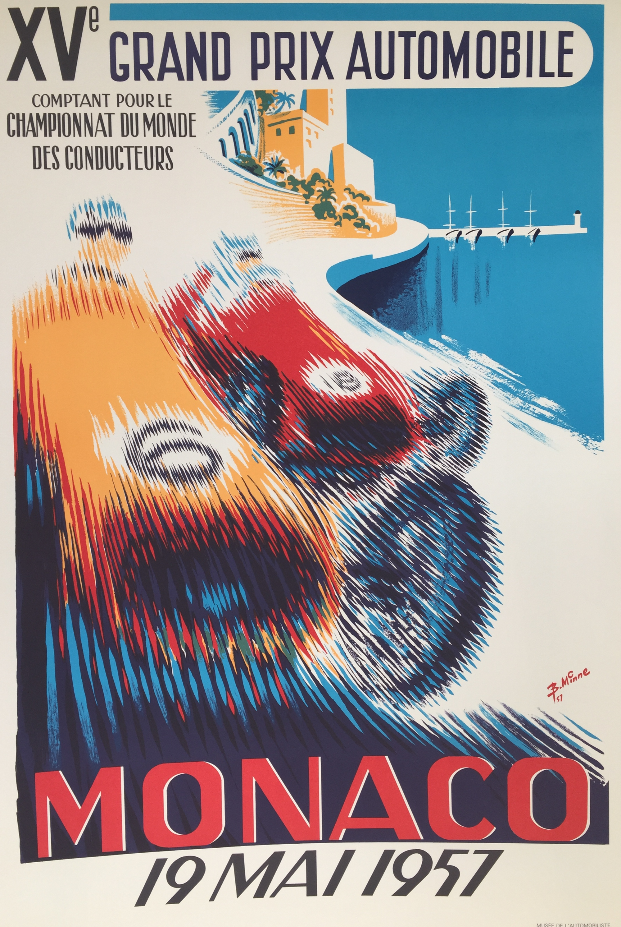 Monaco 1957 by B.Minne