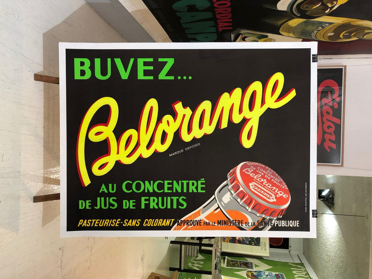 "Drink...Belorange" Soda Advertisement