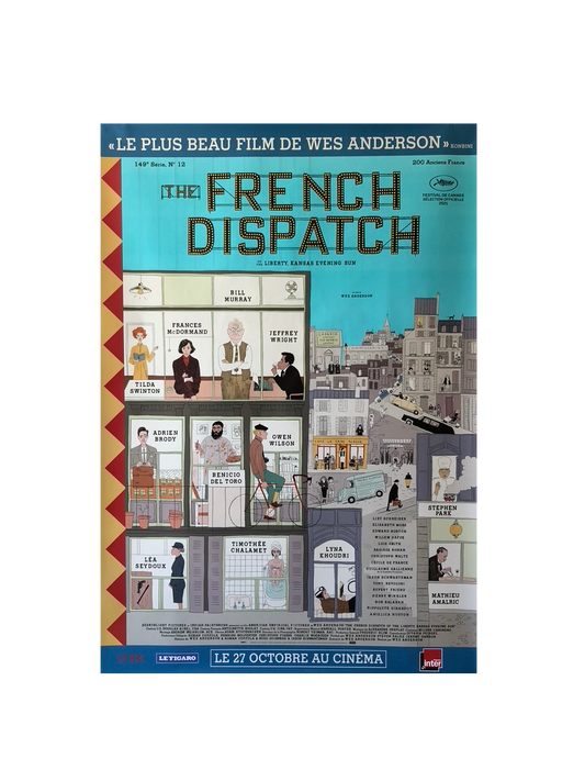 The French Dispatch Original Film Poster