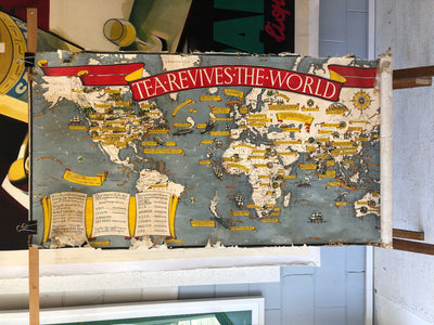 Tea Revives the World Map
