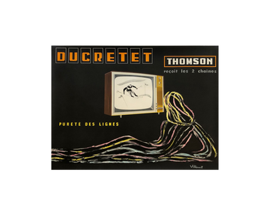 Ducretet Thomson by Villemot