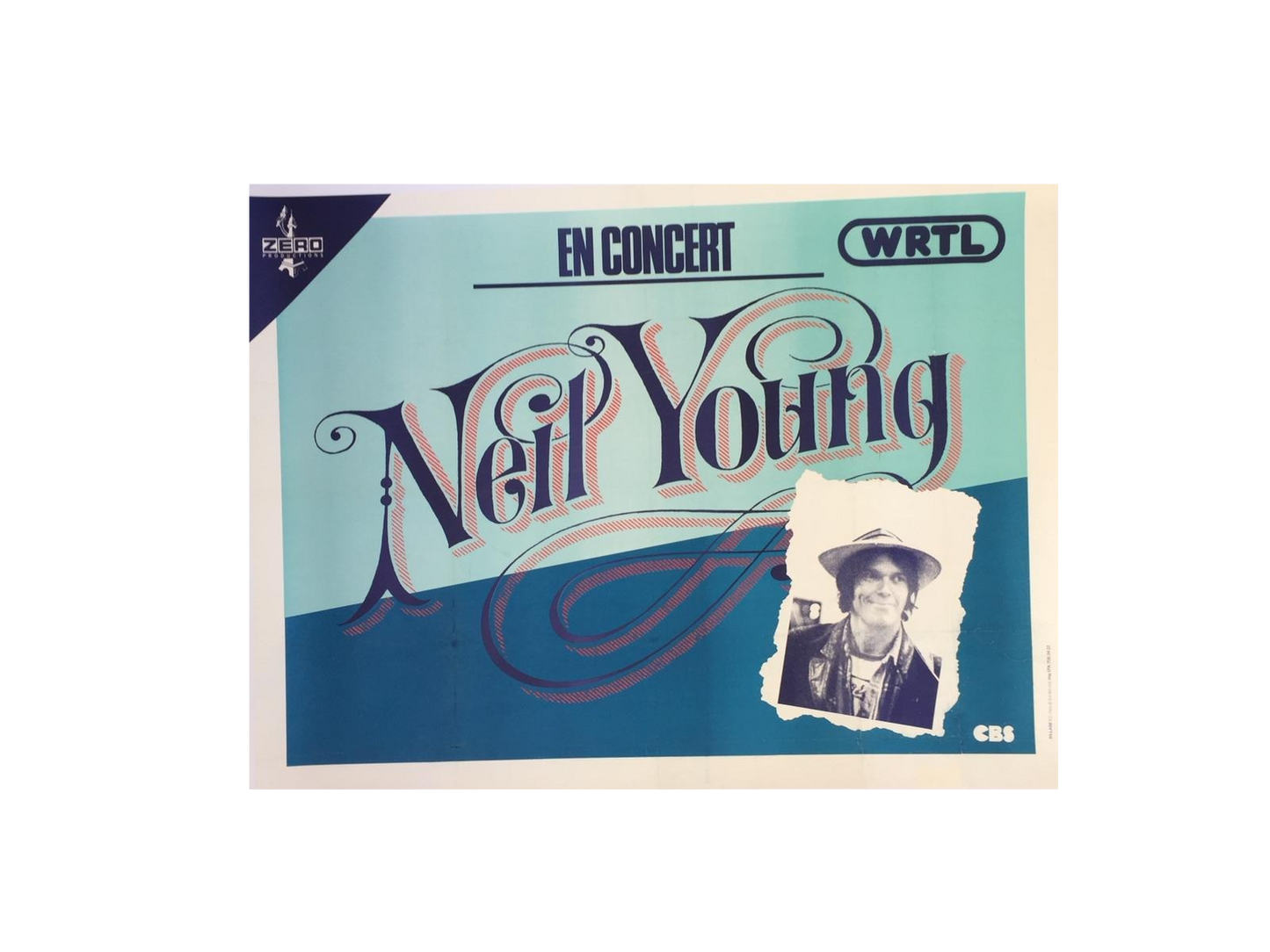 Neil Young Original CBS Poster
