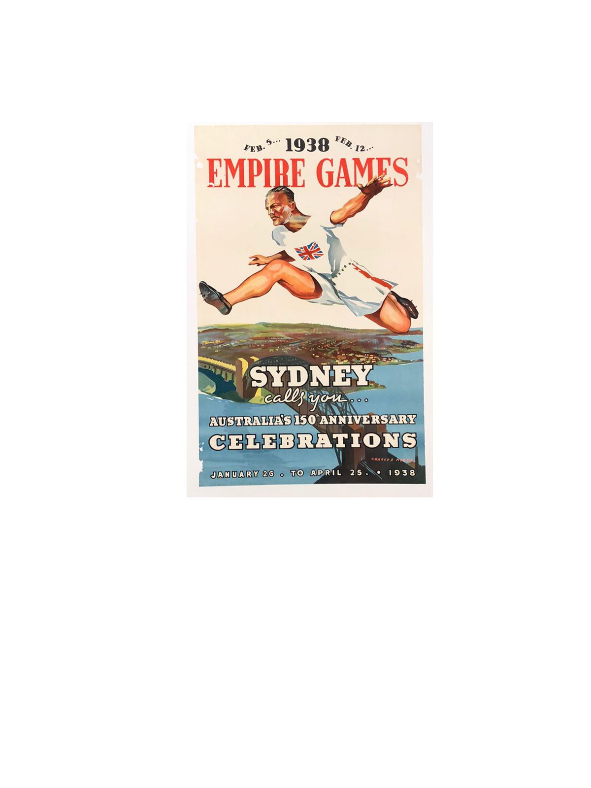 Sydney Empire Games 1938 by Charles Meere