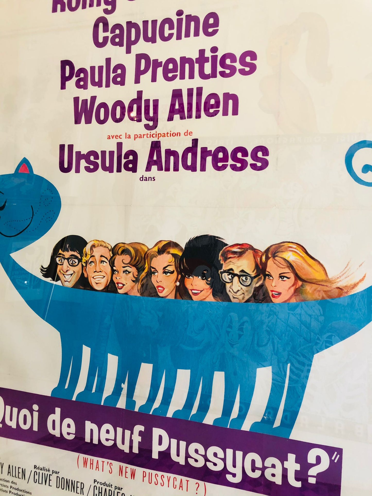 'What's New Pussycat?' Original Film Poster