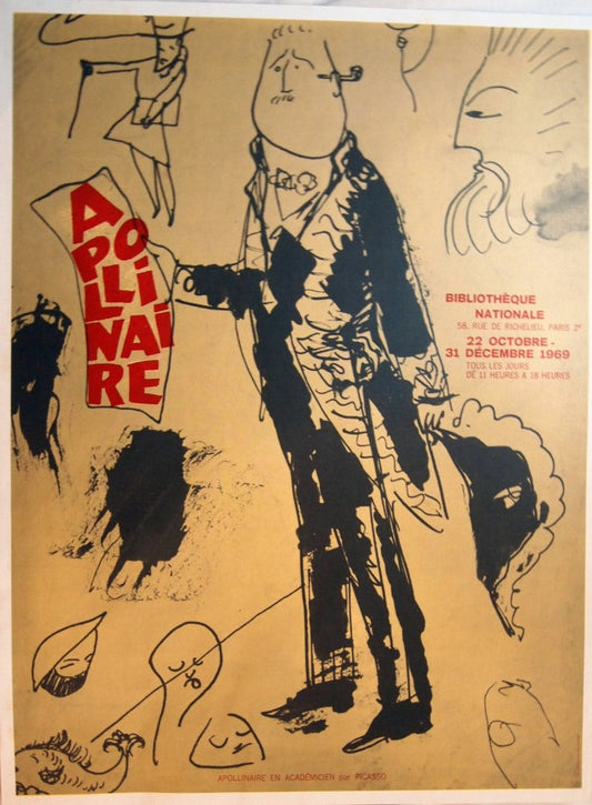 Apollinaire Exhibition Poster