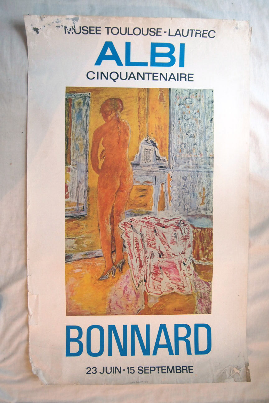 Bonnard Exhibition Poster