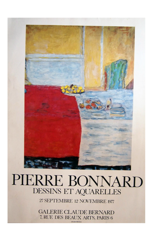 Bonnard Exhibition Poster