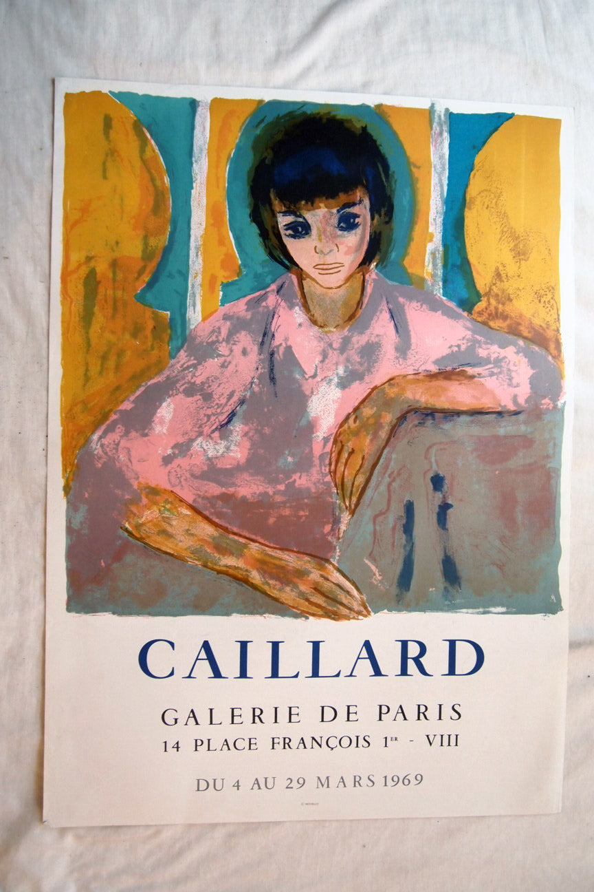 Caillard Exhibition Poster