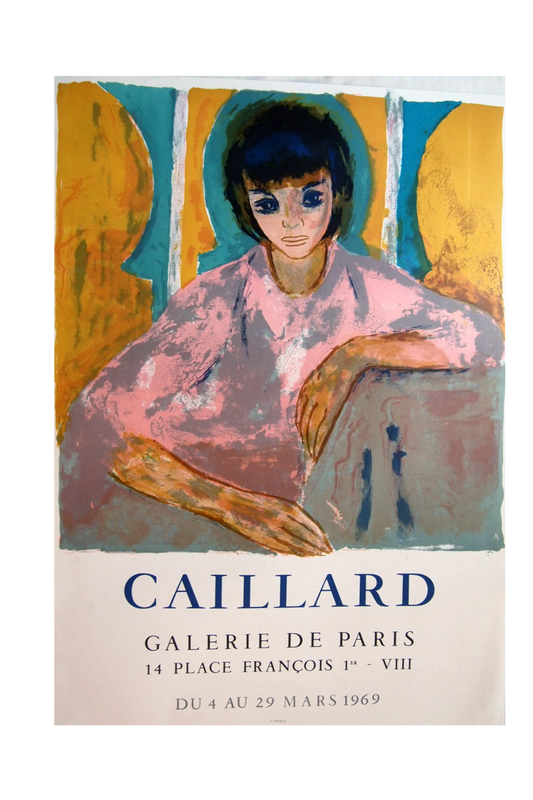 Caillard Exhibition Poster