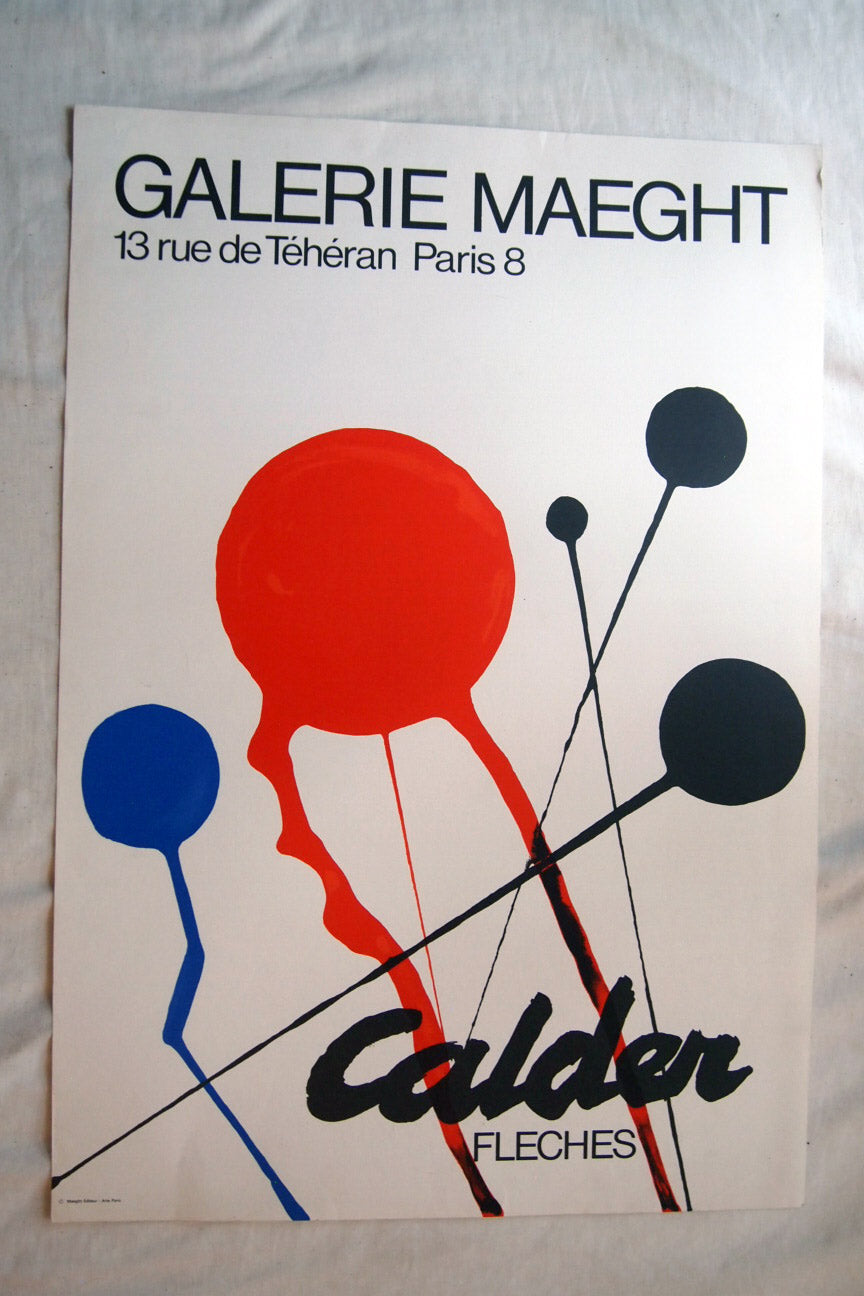 Calder Exhibition Poster for Galerie Maeght