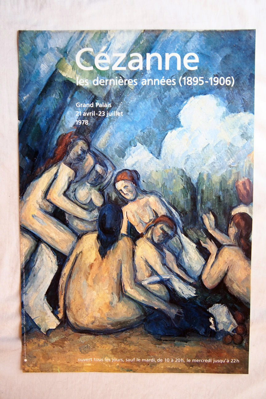 Cezanne Exhibition Poster