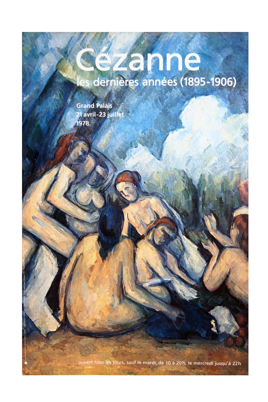Cezanne Exhibition Poster