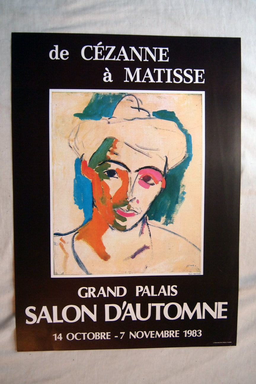 Cezanne and Matisse Exhibition Poster