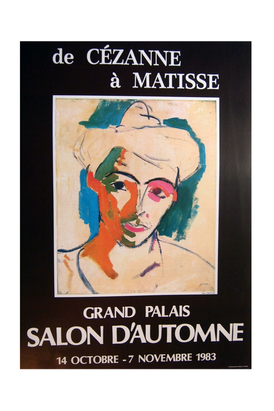 Cezanne and Matisse Exhibition Poster
