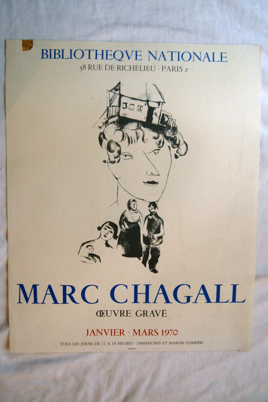 Chagall Exhibition Poster