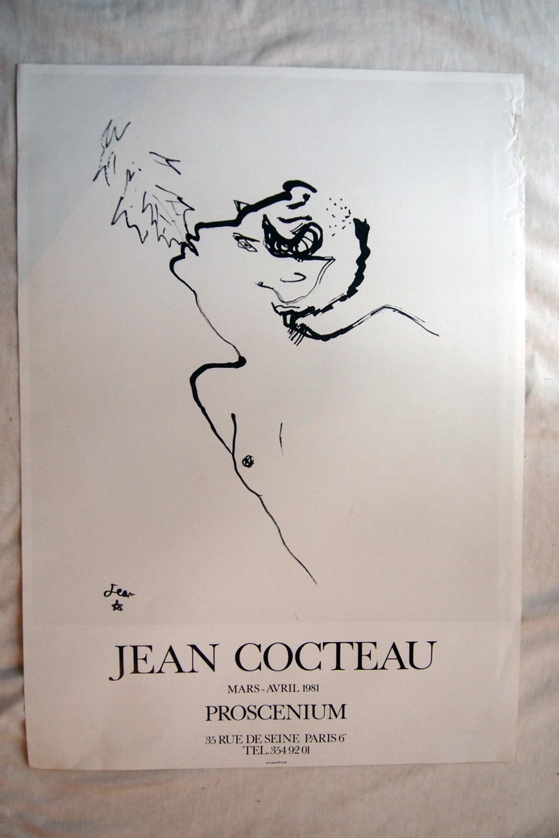 Cocteau Exhibition Poster