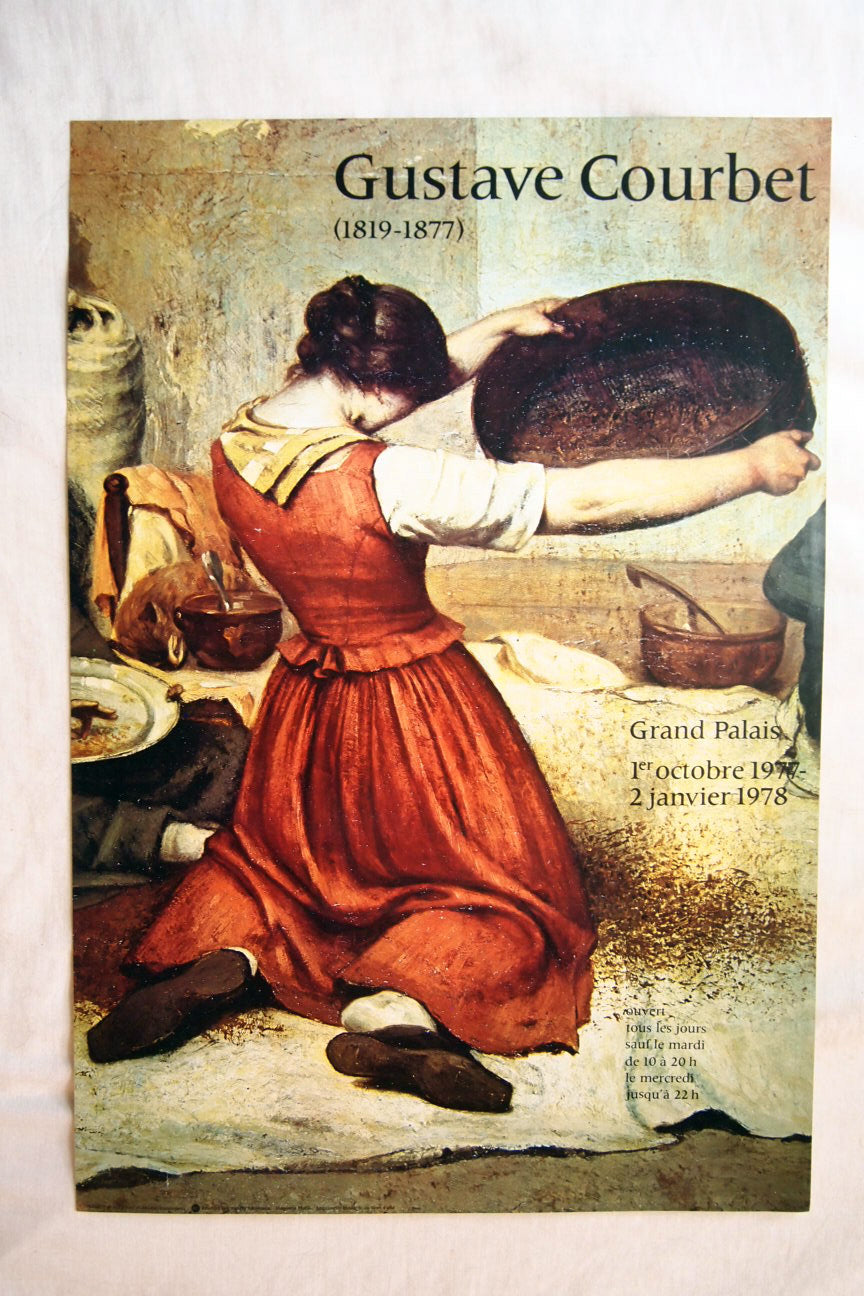 Courbet Exhibition Poster