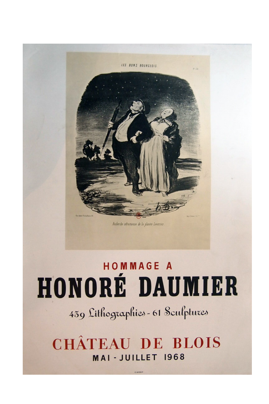 Daumier Exhibition Poster