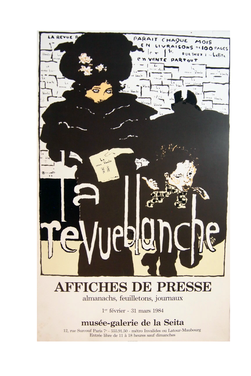 Bonnard for La Revue Blanche Exhibition Poster