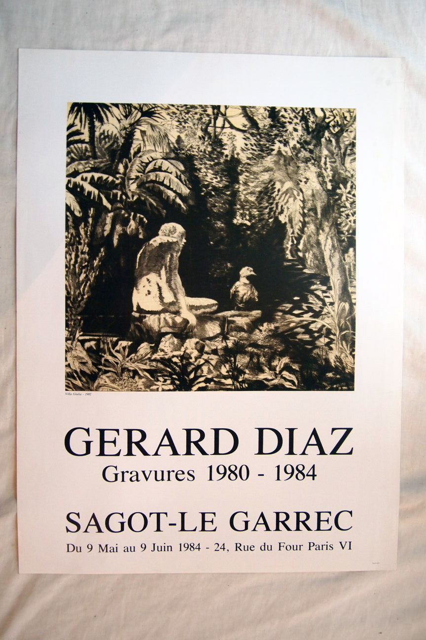 Gerard Diaz Exhibition Poster