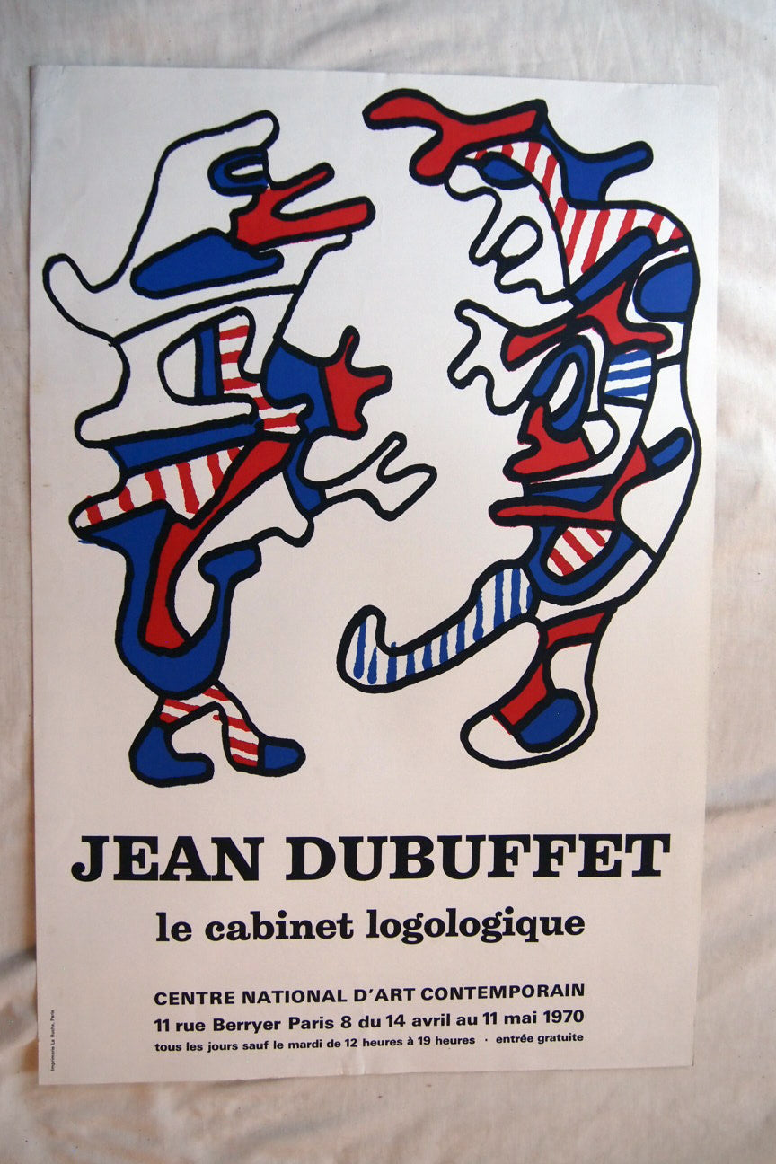 Dubuffet Exhibition Poster