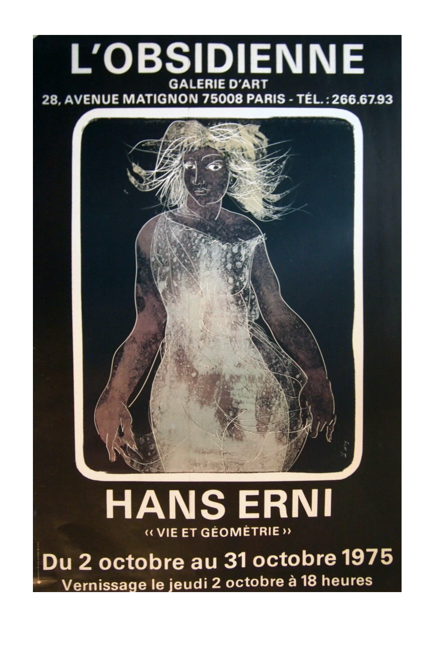 Erni Exhibition Poster