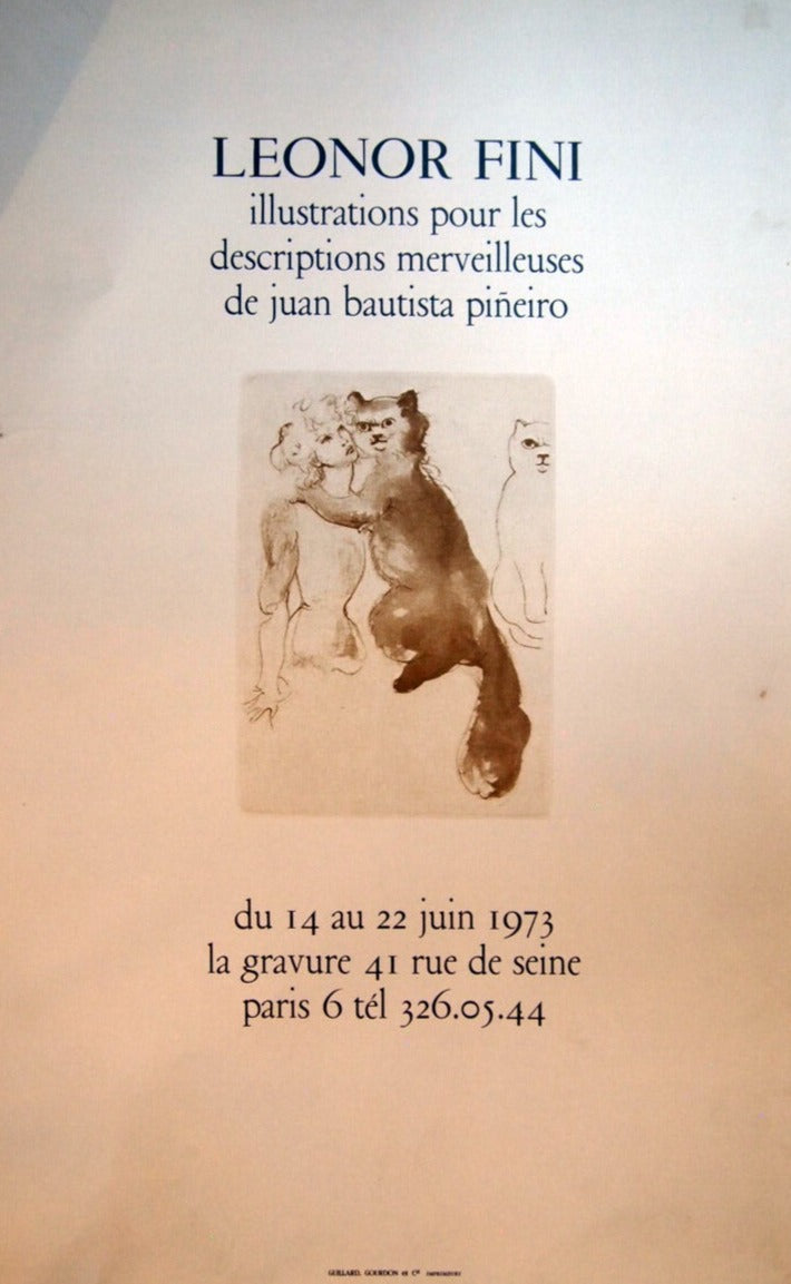 Leonor Fini Exhibition Poster