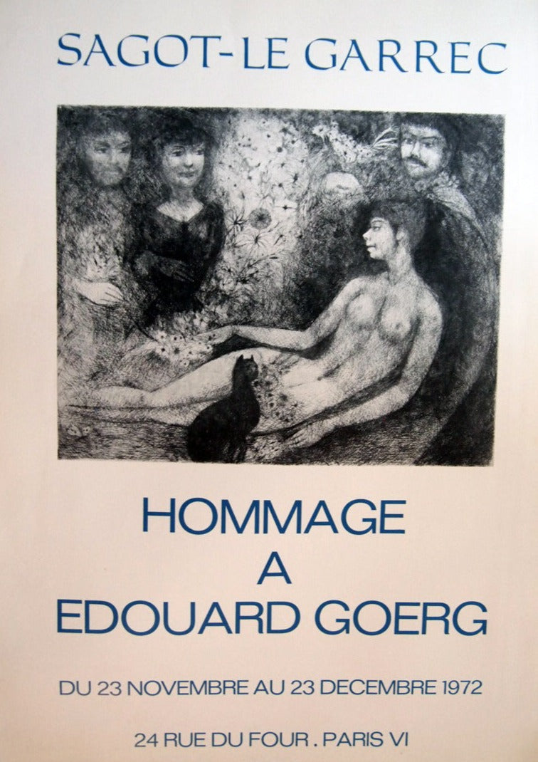 Edward Goerg Exhibition Poster