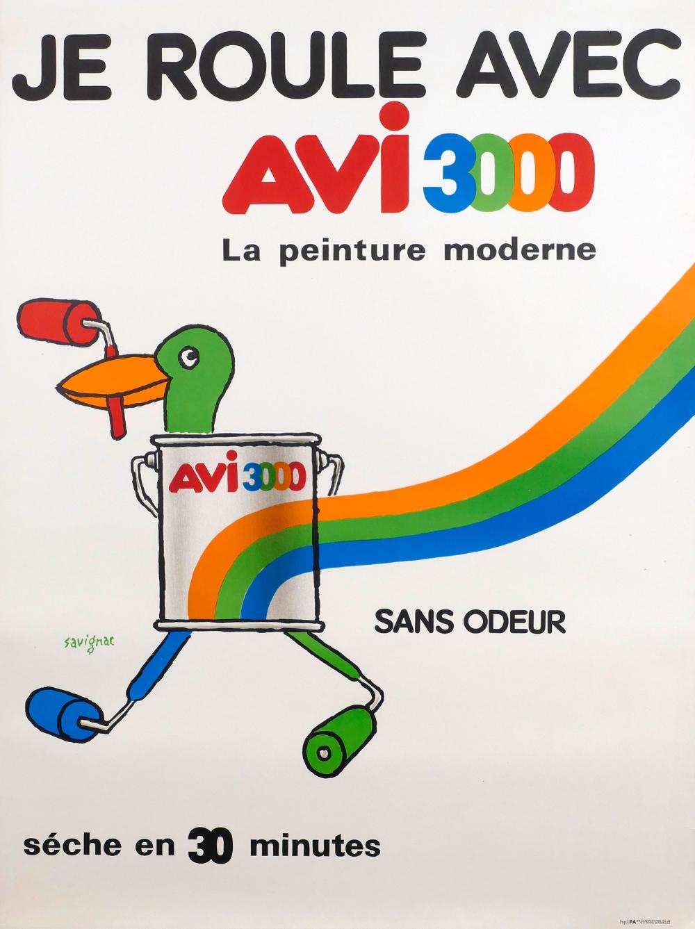 Je roule avex Avi 3000 by Savignac