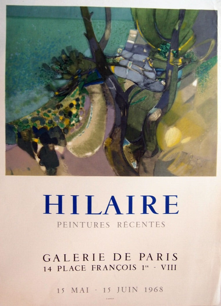 Hilaire Exhibition Poster