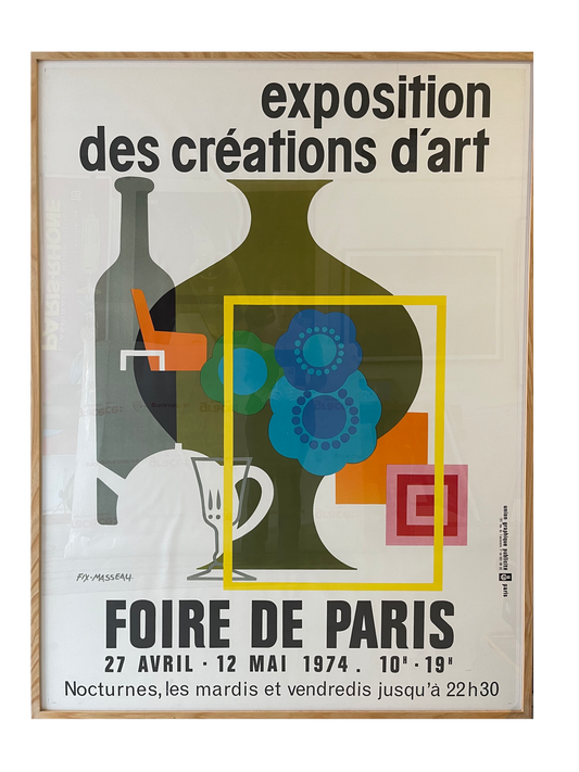 Foire de Paris 'Exposition des Creations d'Art' 1974