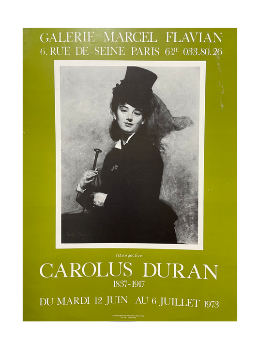 Carolus Duran Exhibition Poster