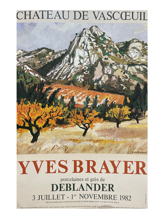 Yves Brayer Exhibition Poster