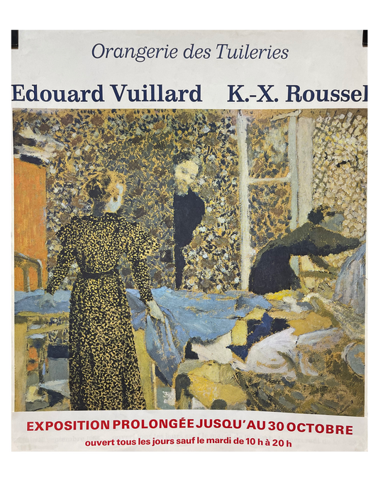 Edouard Vuillard Exhibition Poster