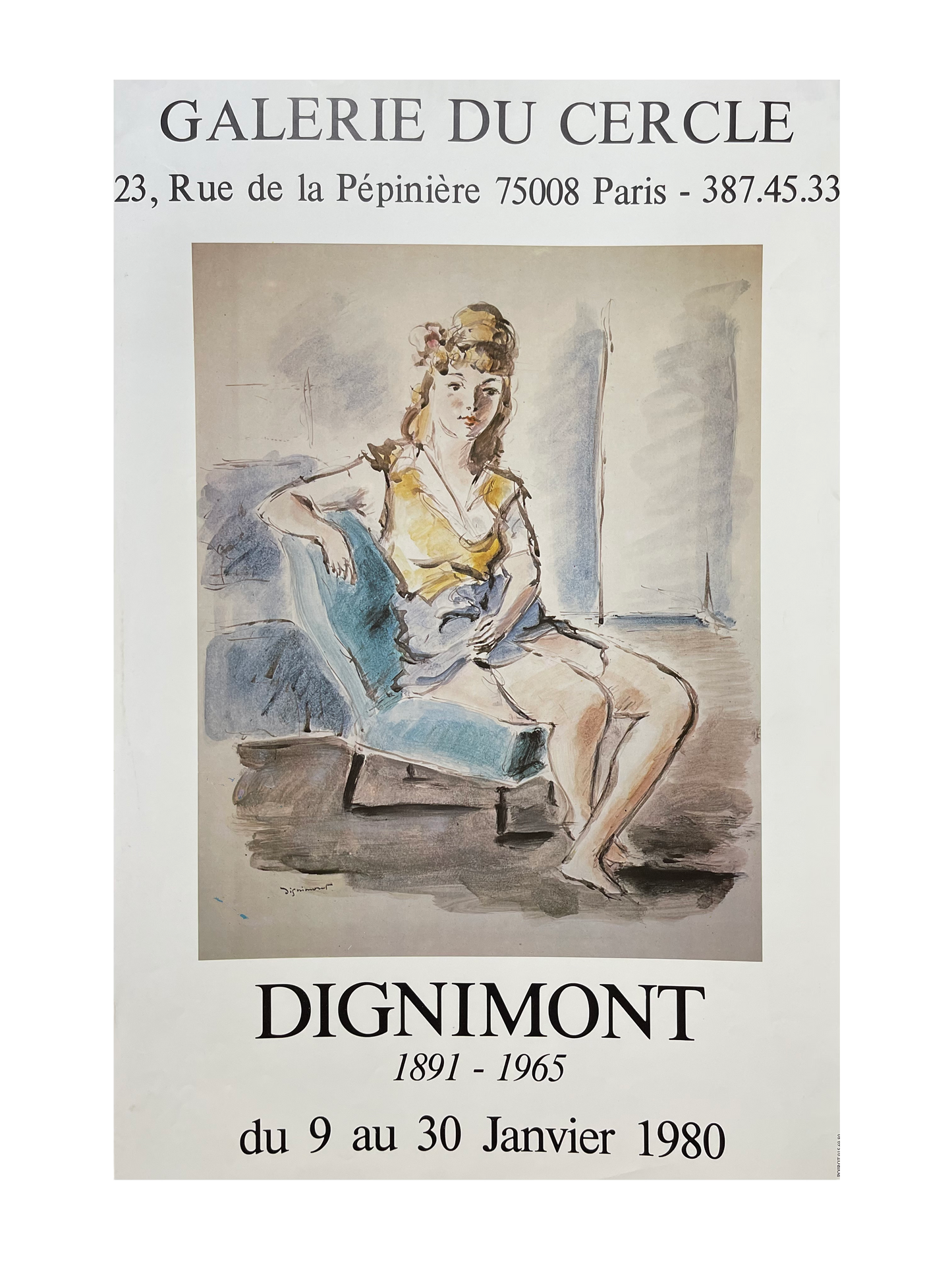Dignimont Exhibition Poster