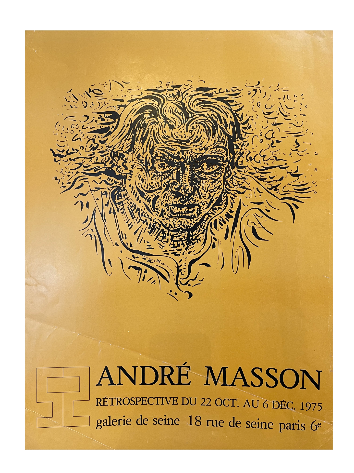 Andre Masson Exhibition Poster