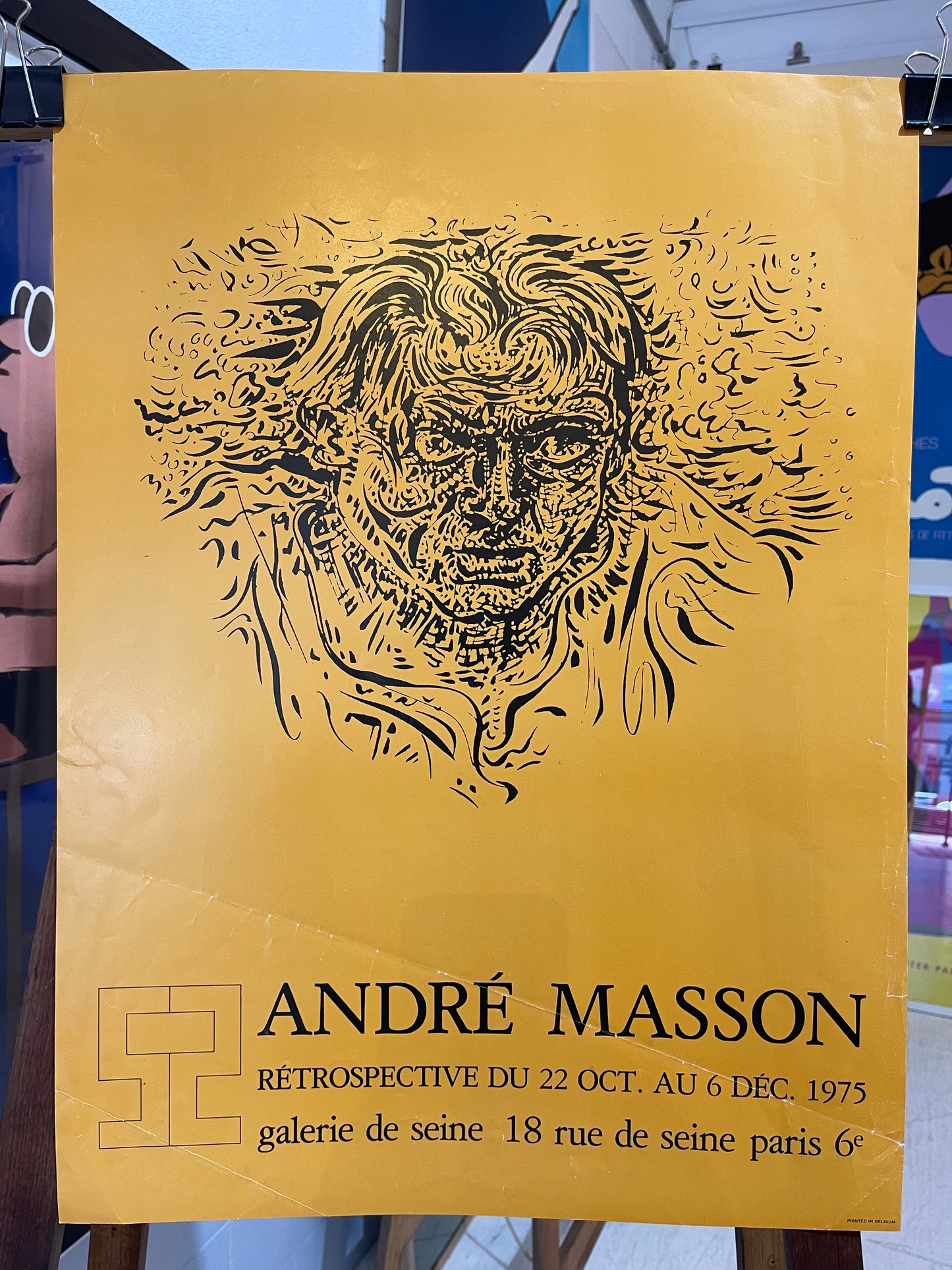 Andre Masson Exhibition Poster