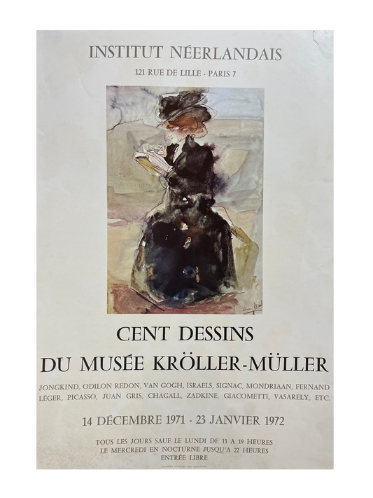 Netherlands Institute Kroller-Muller Exhibit Poster
