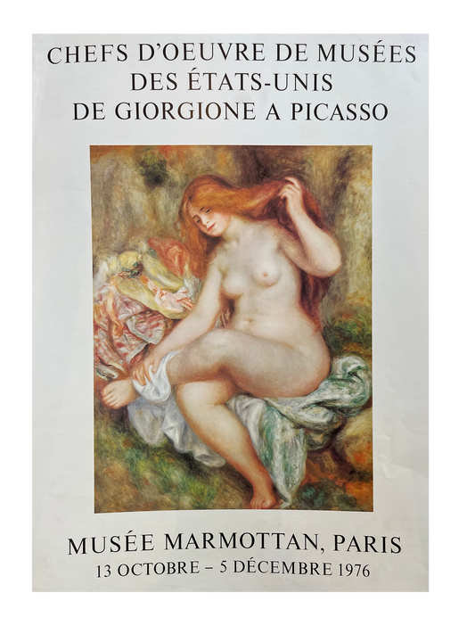 Musee Marmottan Paris Exhibit Poster