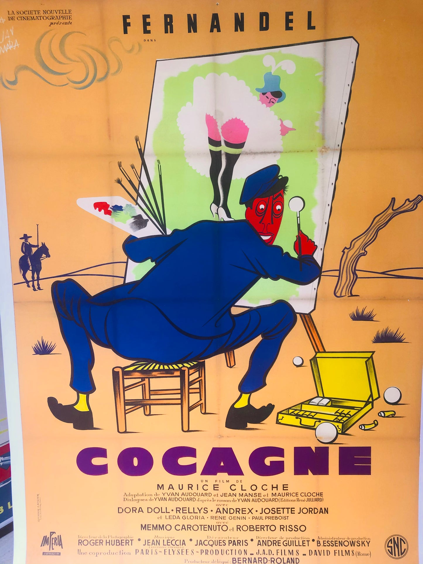 Cocagne Original Film Poster